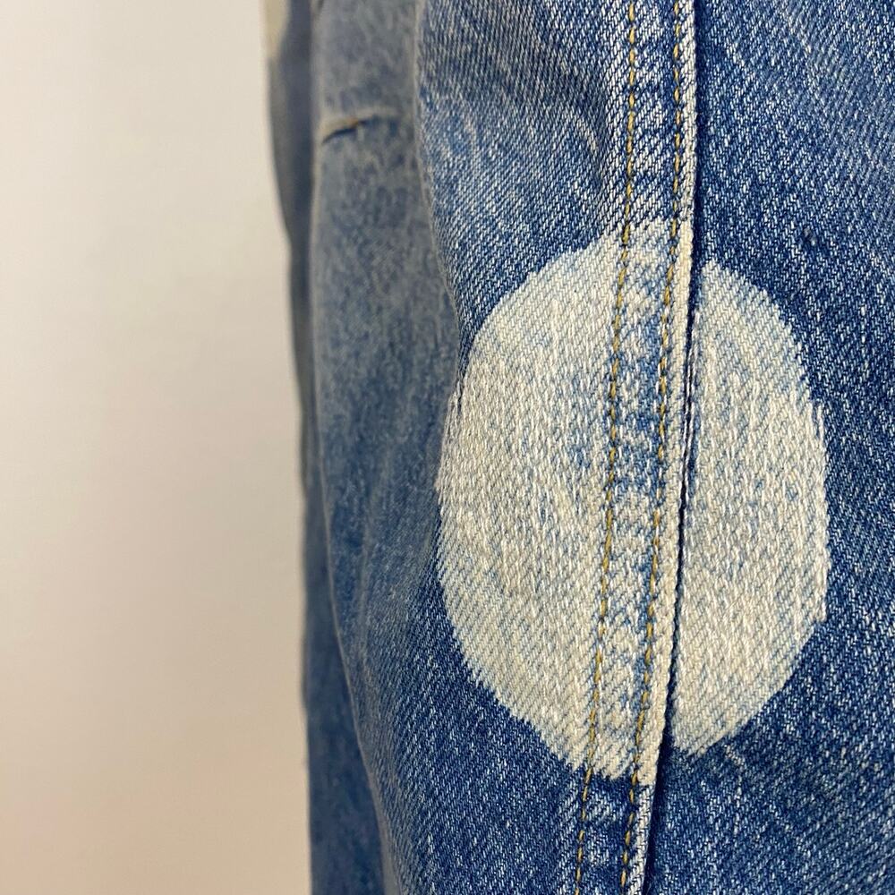 We The Free People Good Luck Mid-Rise Barrel Jeans - 100 Years - Size 32 - Picture 7 of 9